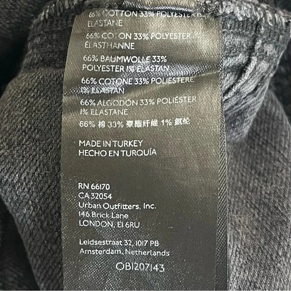 Free‎ People Florence Black Gray Flare Jeans